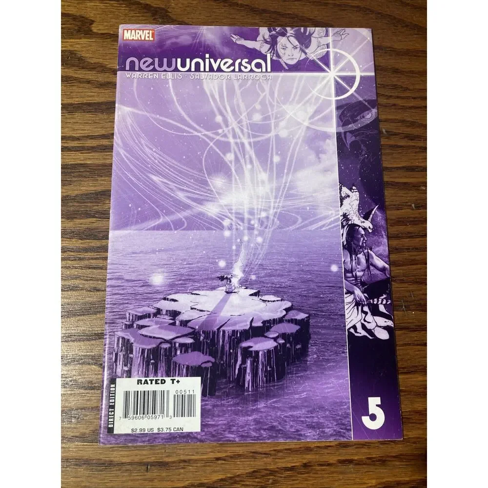 New Universal #5 Marvel New Universe Warren Ellis Comic Book June 2007